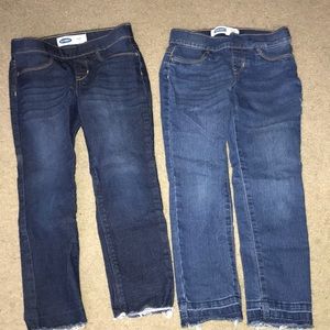 Girls Skinny Crop Jeans